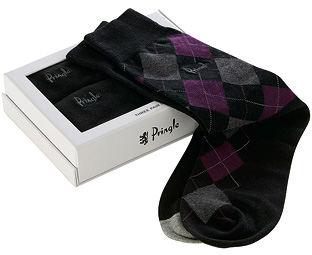 Luxury Pringle Socks Gift Set, Men's