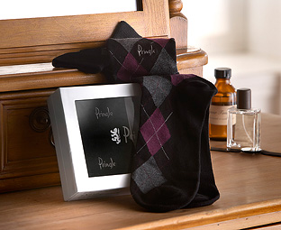 Luxury Pringle Socks Gift Set, Men's