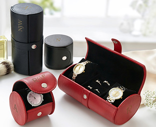A stylish travel jewellery box for men and women