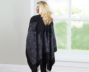 Ladies’ Reversible Shawls (Buy both and SAVE £10)
