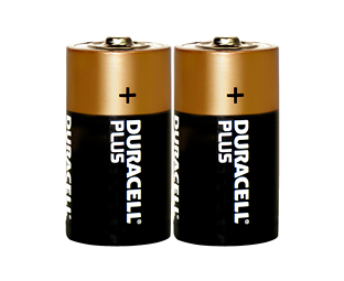 Duracell® Batteries C Pack of 2 