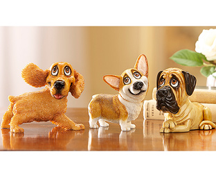 Little Paws™ Collectable Ceramic Dogs 