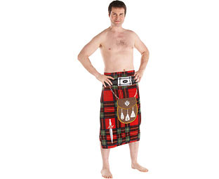 Tartan Kilt Towel 