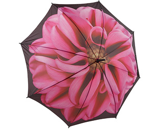 Flower Photo Print Umbrella 