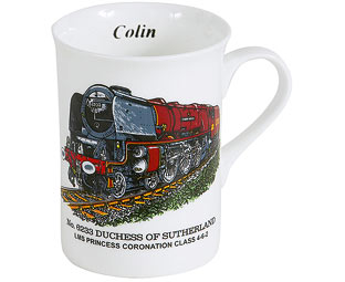 Steam Train Mugs 