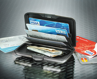 Aluminium Card Wallet 