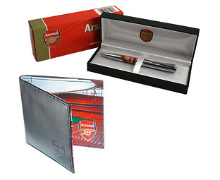 Football Stadium Wallet and Pen Set - SAVE 3 
