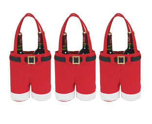 Santa's Trousers Bottle Bag (Buy 2 Get 1 FREE) 