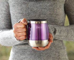Personalised Insulated Hug Mug 