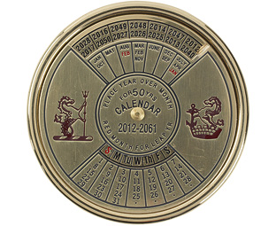 Calendar Paperweight 