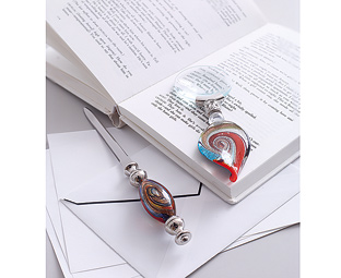 Art Glass Magnifier and Letter Opener 