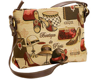 Tapestry Shoulder Bag 