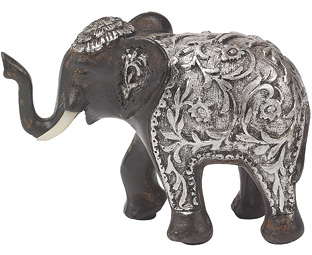 Lucky Temple Elephant Statue 