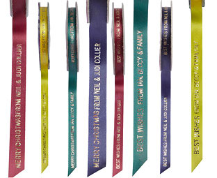 Personalised Gift Ribbon, 20m 