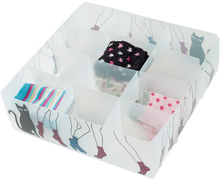 Sock Organiser Box 