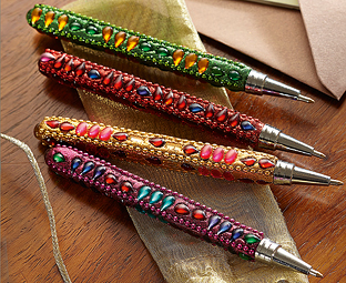 Bejewelled Pens (4) 