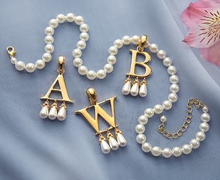 Anne Boleyn Initial Necklace 