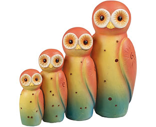 Owl Family (4) 