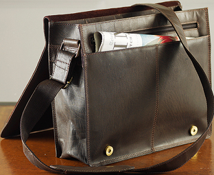 PRIMEHIDE Leather Messenger Bag 