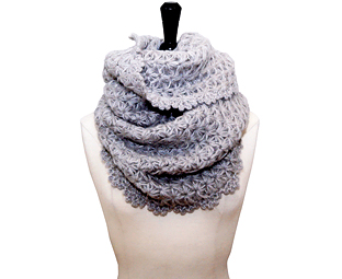 Hand-Crocheted Snood 