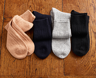 Cashmere-Rich Socks 
