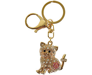 Animal Charm Key Ring 
