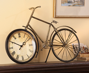 Vintage Bicycle Clock 