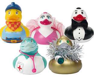 Personality Bath Ducks 
