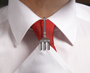 Fork and Spoon Napkin Clips (2) 