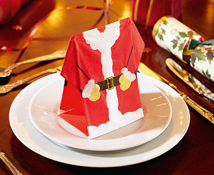 Santa Suit Napkins (24) SAVE 3 
