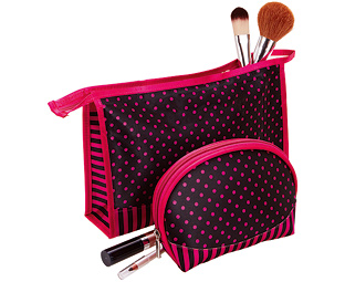 Set of 2 Cosmetics Bags 