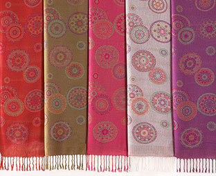 Floating Circles Shawls (2+1 FREE) 