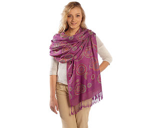 Floating Circles Shawl (1 + 1 FREE) 