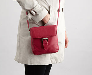 Ladies' Compact Leather Bag 