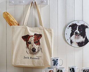 Dog Breed Tote Bag 