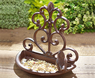 Cast Iron Birdfeeder 