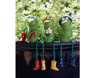 Frog Pot Perchers 
