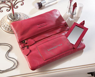 Luxury Leather Make-up Case 