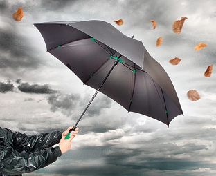 Fulton Cyclone Wind-Proof Umbrella 