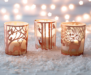 Enchanted Forest Tealight Holder/s 