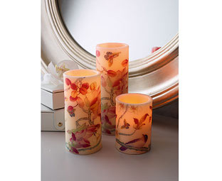 LED Botanic Candles 