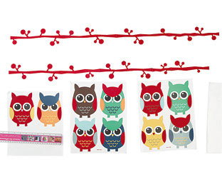 Owl Wall Stickers 