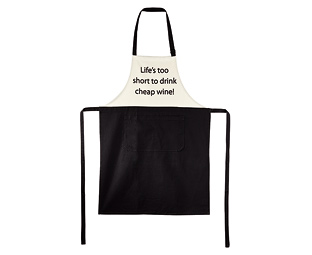 Slogan Apron, Adult 