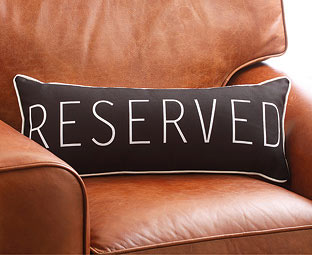 Reserved Cushion 