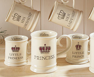 Personalised Stately Home Mugs. Small 