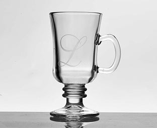 Personalised Irish Coffee Glass 