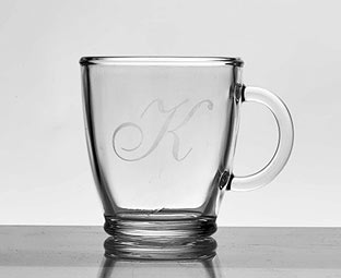 Personalised Tea Glass 