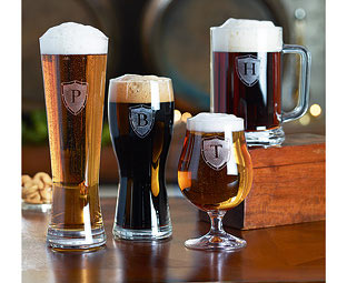Personalised Beer Glass 