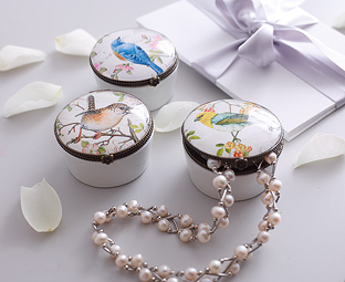 Bird Trinket Boxes 