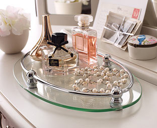 Glass Gallery Tray 